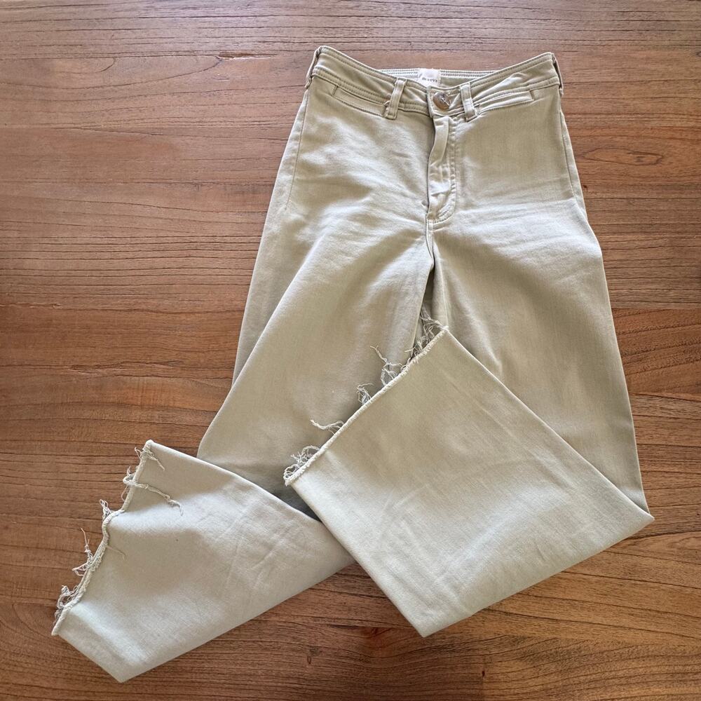 MAEVE The Ettie High-Rise Crop Wide-Leg Jeans -Size 27 - Picture 3 of 10